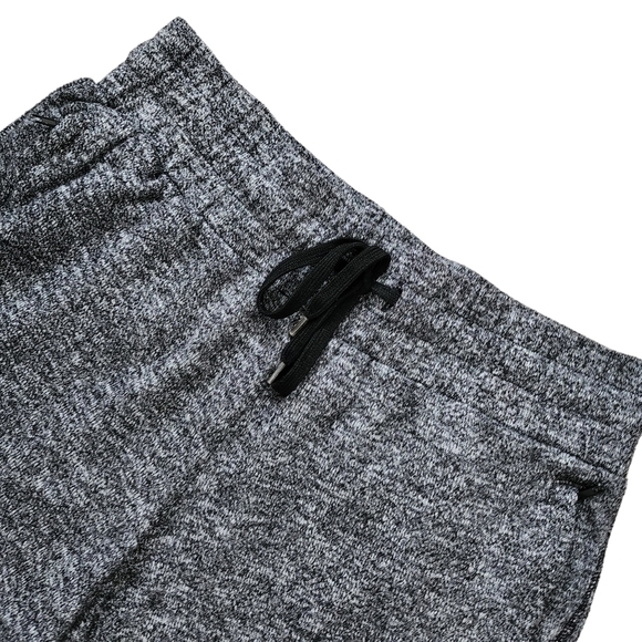 Forever 21 Mens Marled Gray Drawstring Activewear Shorts Zip Pockets Small. - Picture 3 of 7